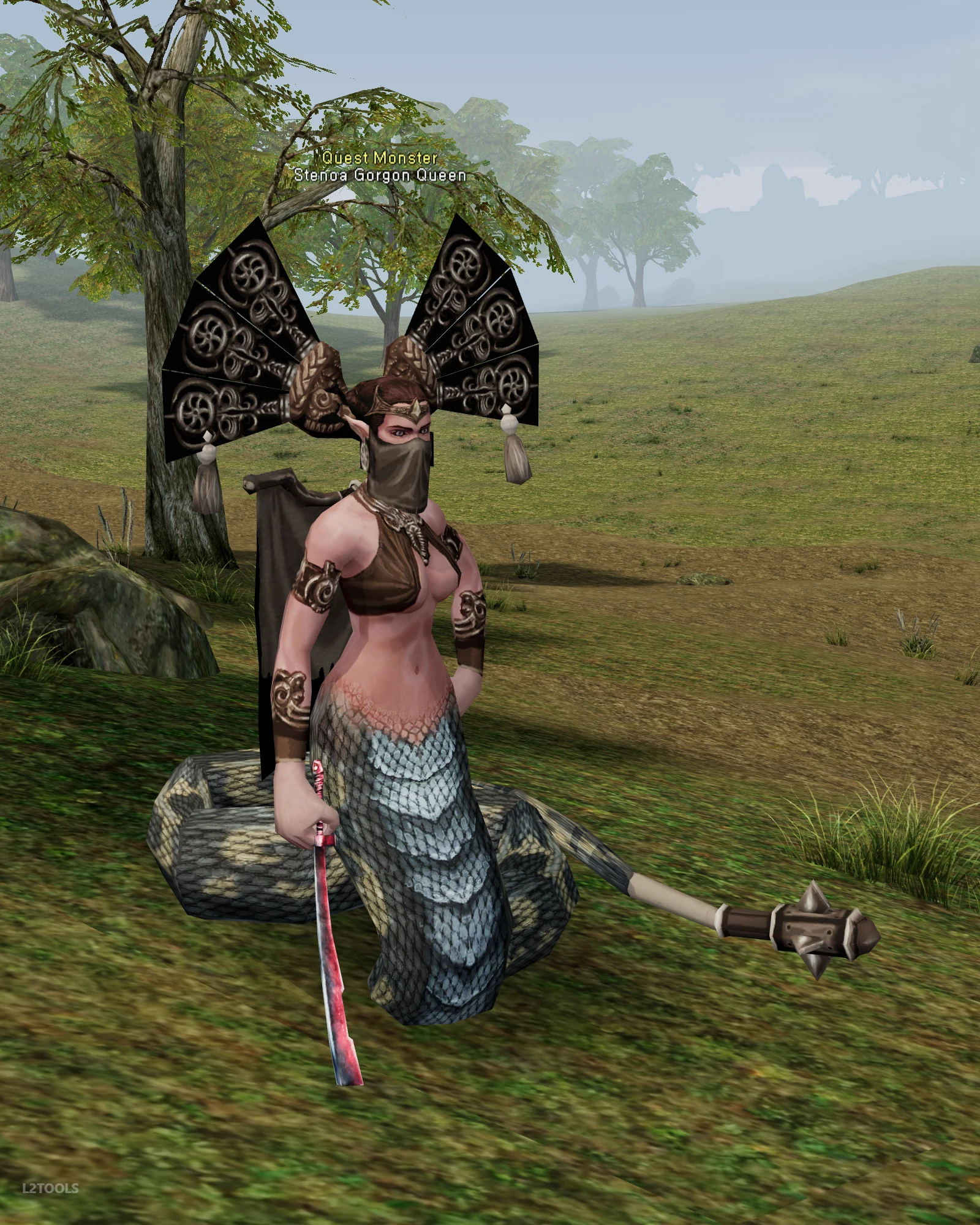 Stenoa Gorgon Queen portrait