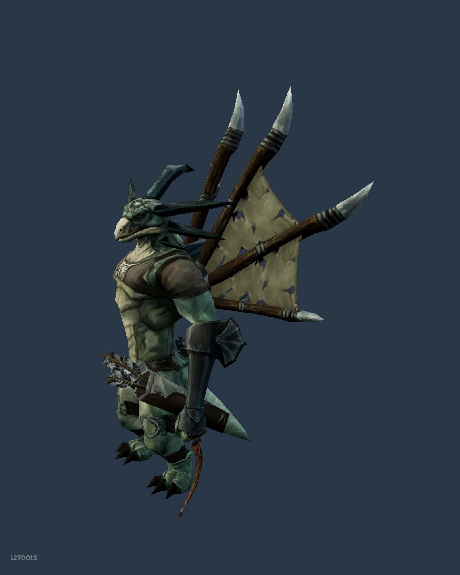 Leto Lizardman Sniper portrait