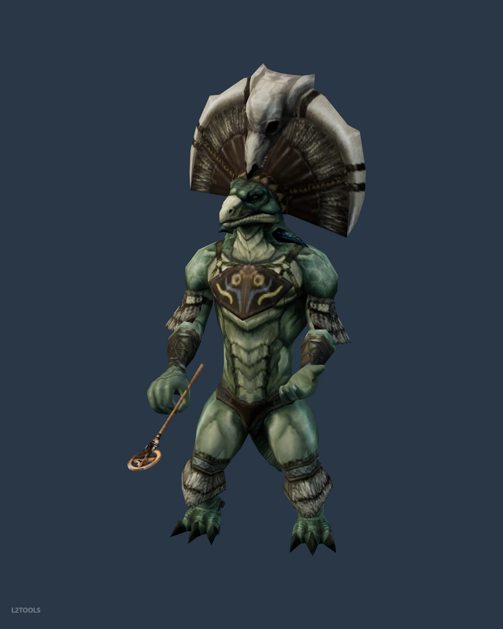 Leto Lizardman Wizard portrait