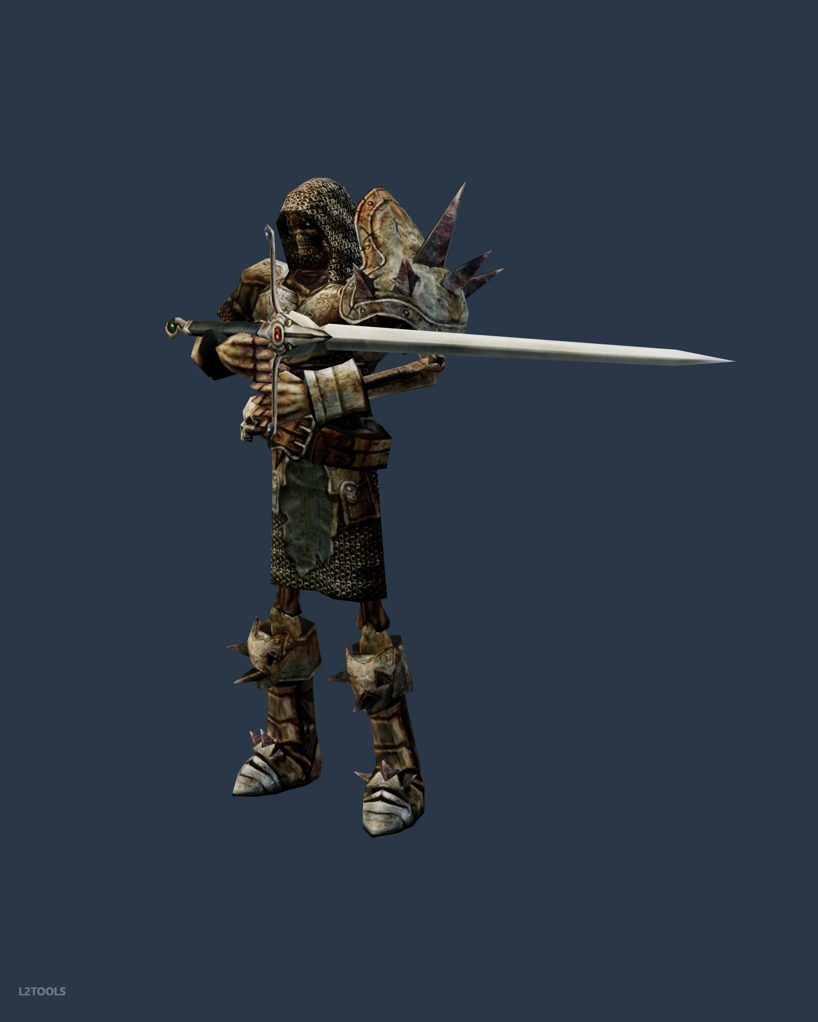 Skeleton Knight portrait
