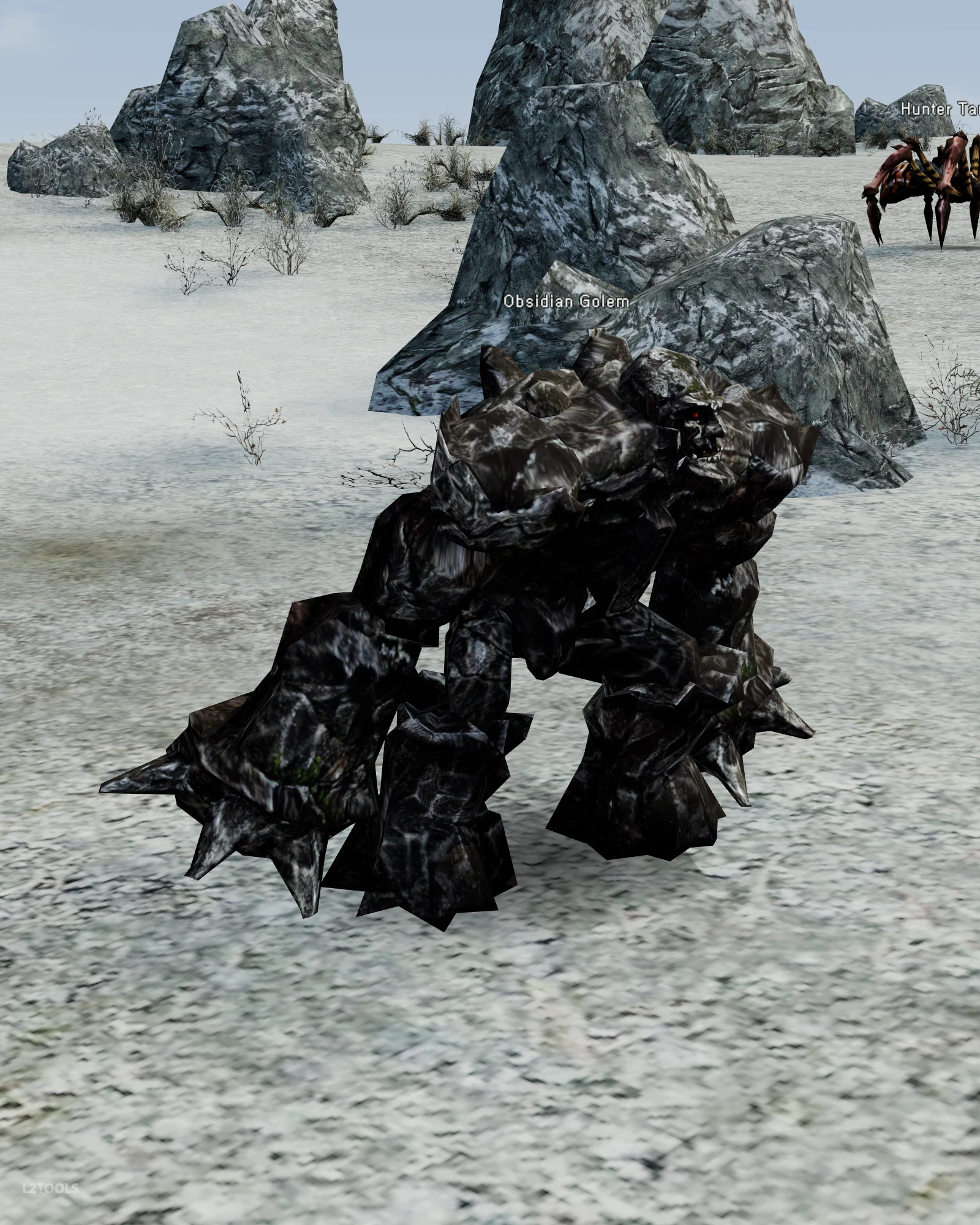 Obsidian Golem portrait