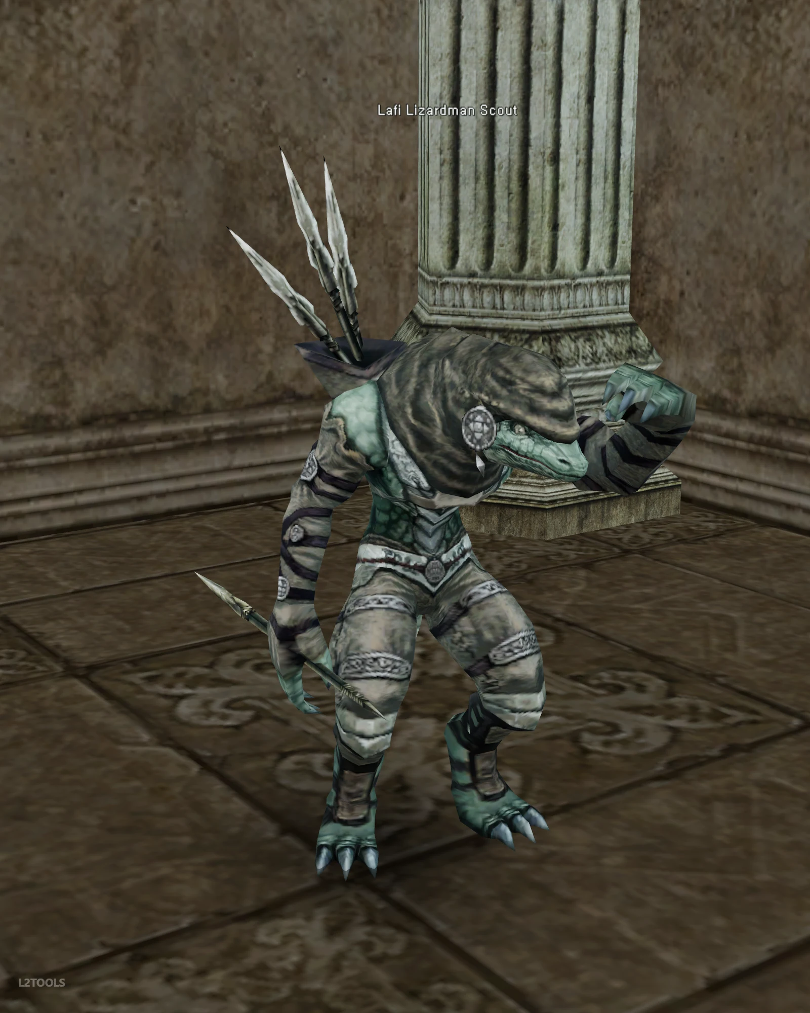 Lafi Lizardman Scout portrait