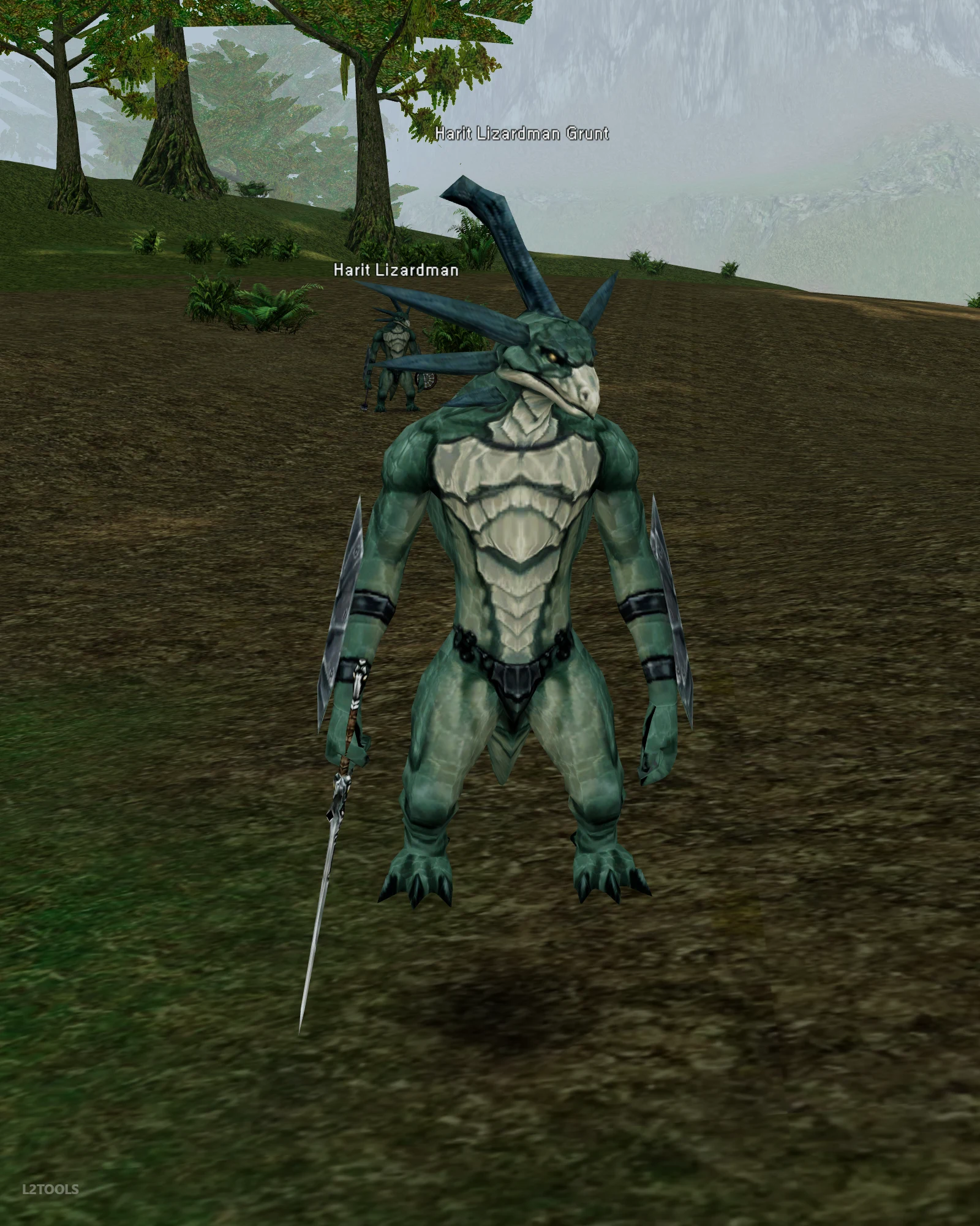 Harit Lizardman Grunt portrait