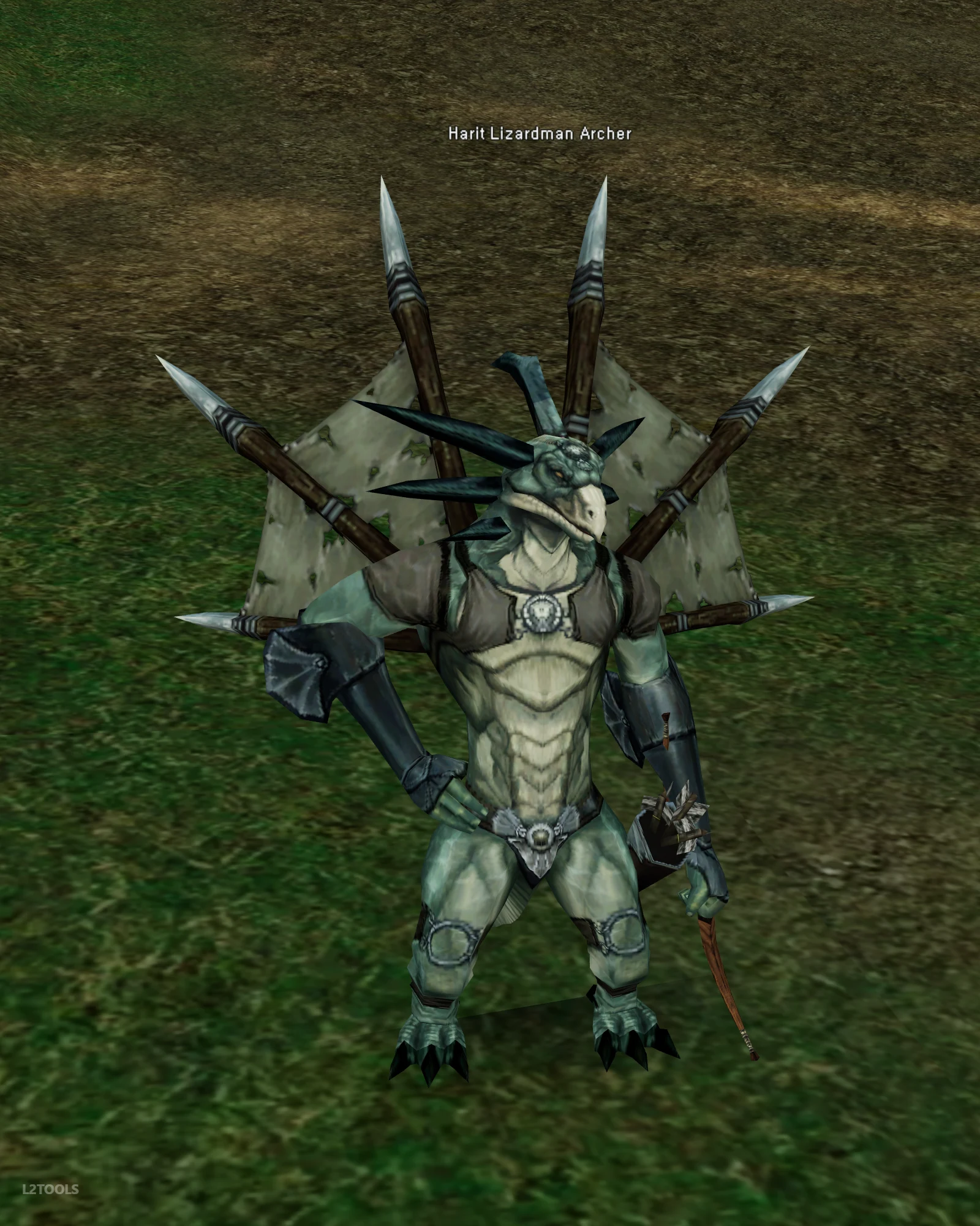 Harit Lizardman Archer portrait