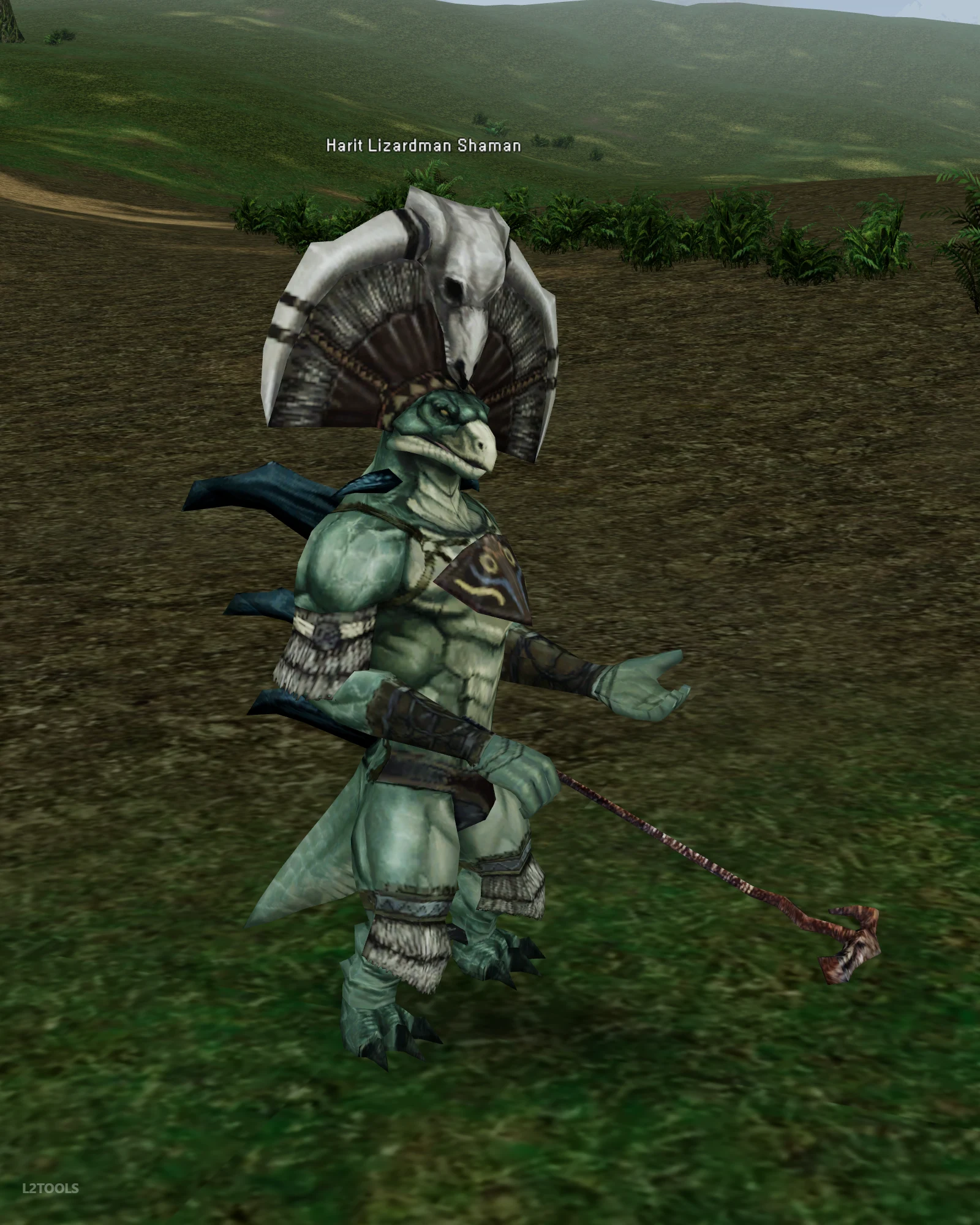 Harit Lizardman Shaman portrait
