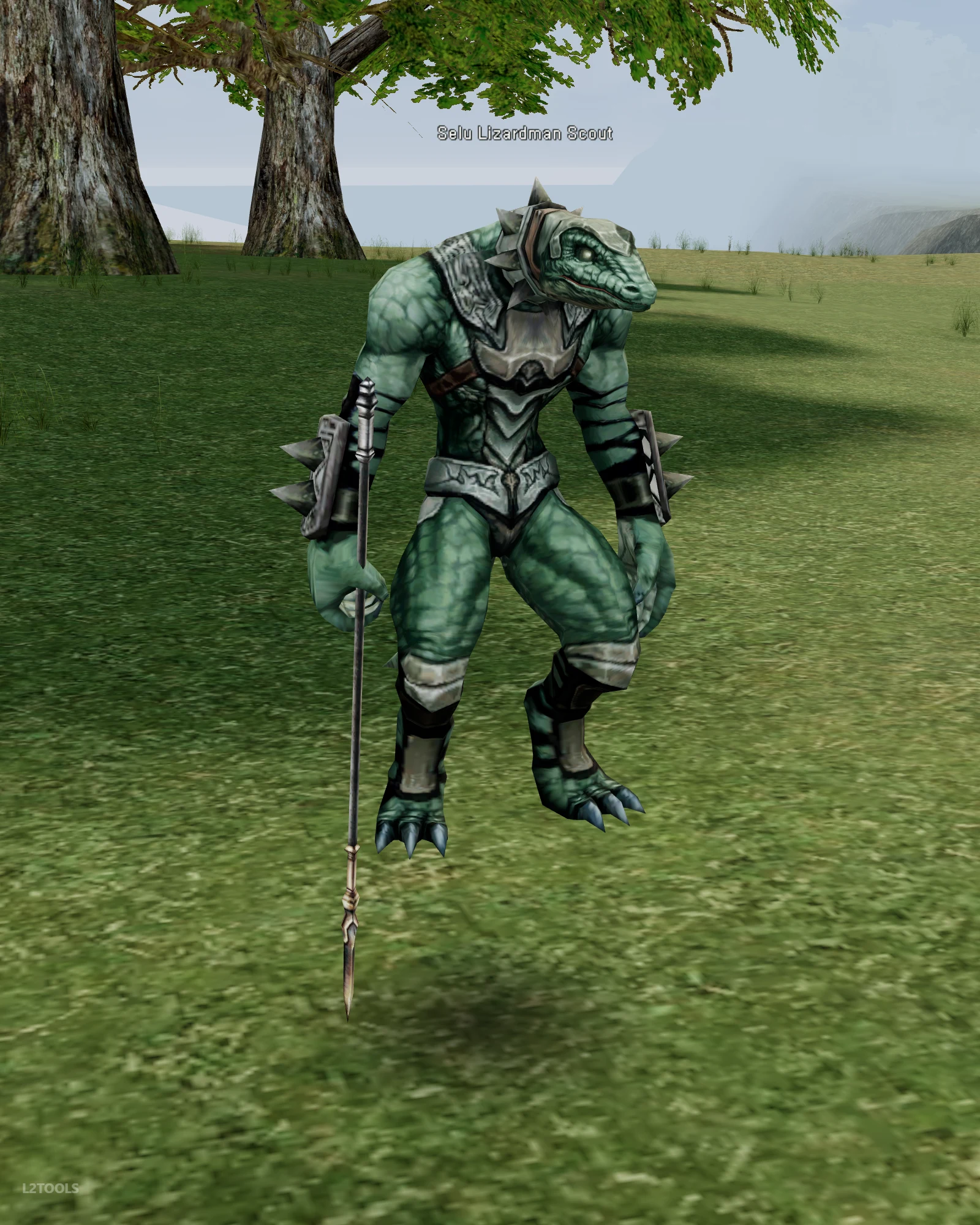 Selu Lizardman Scout portrait