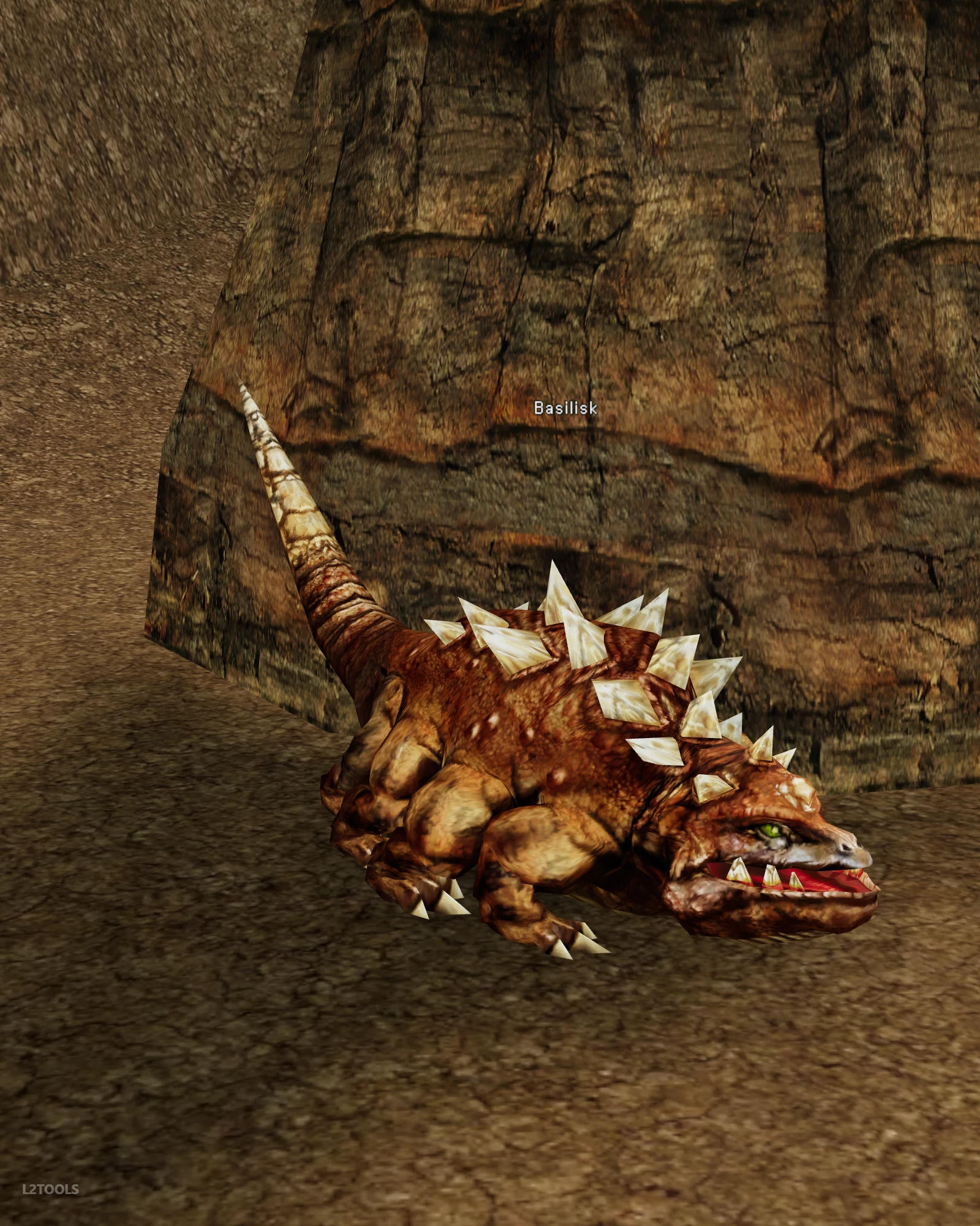 Basilisk portrait