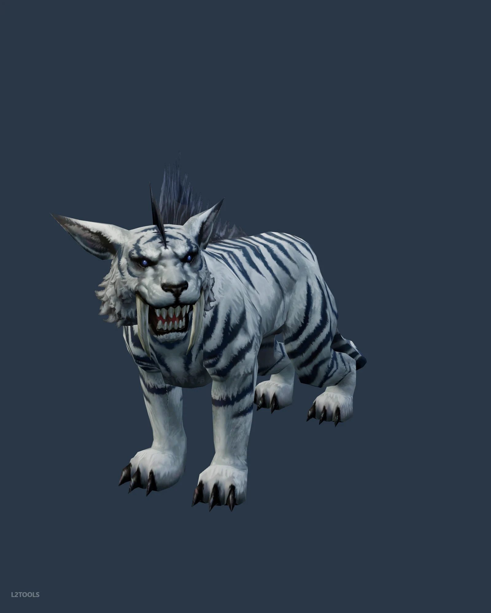 Saber Toothed Tiger portrait