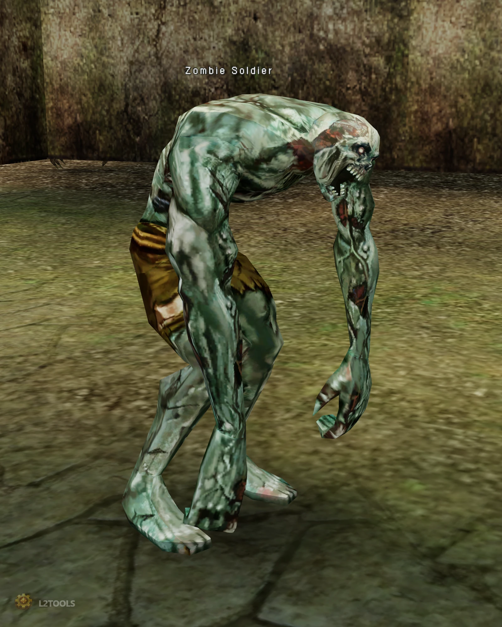 Zombie Soldier portrait
