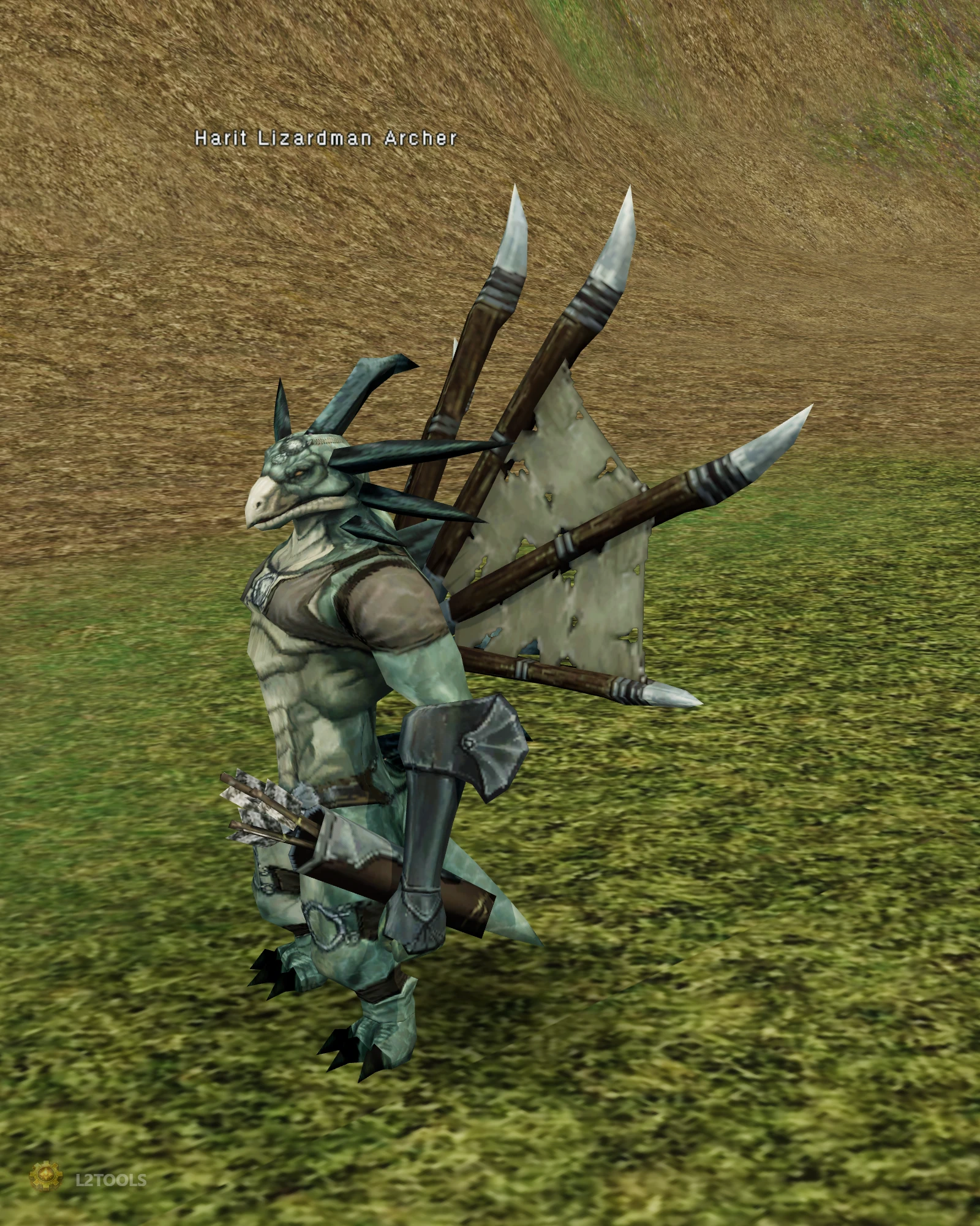 Harit Lizardman Archer portrait