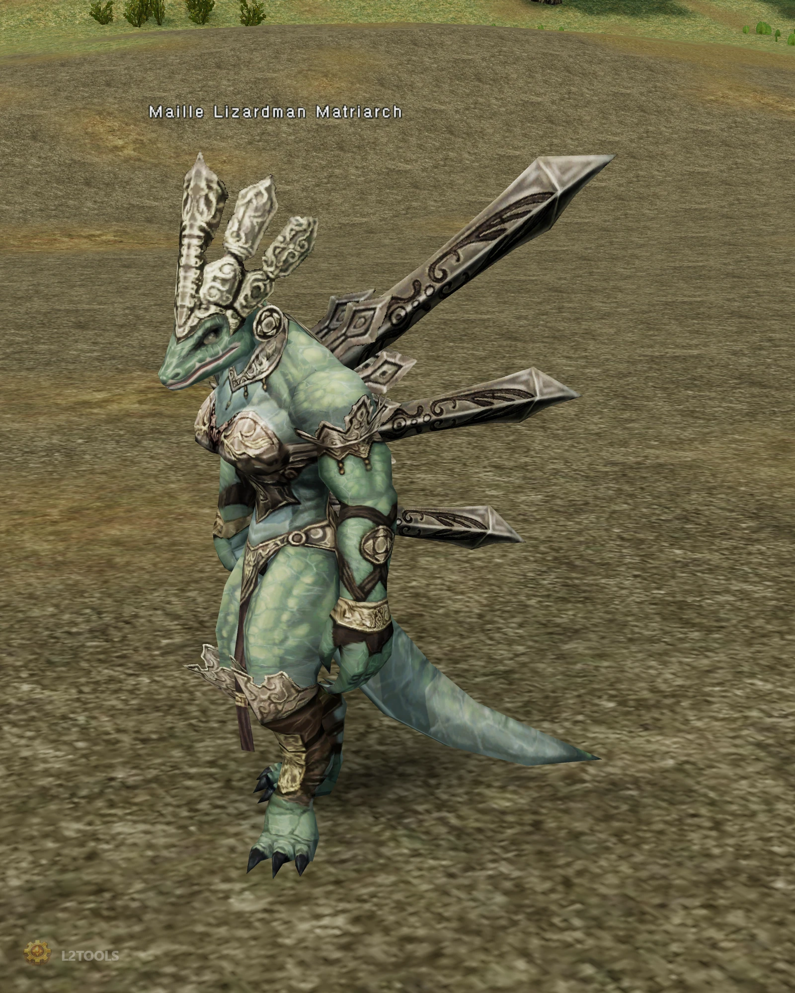 Maille Lizardman Matriarch portrait