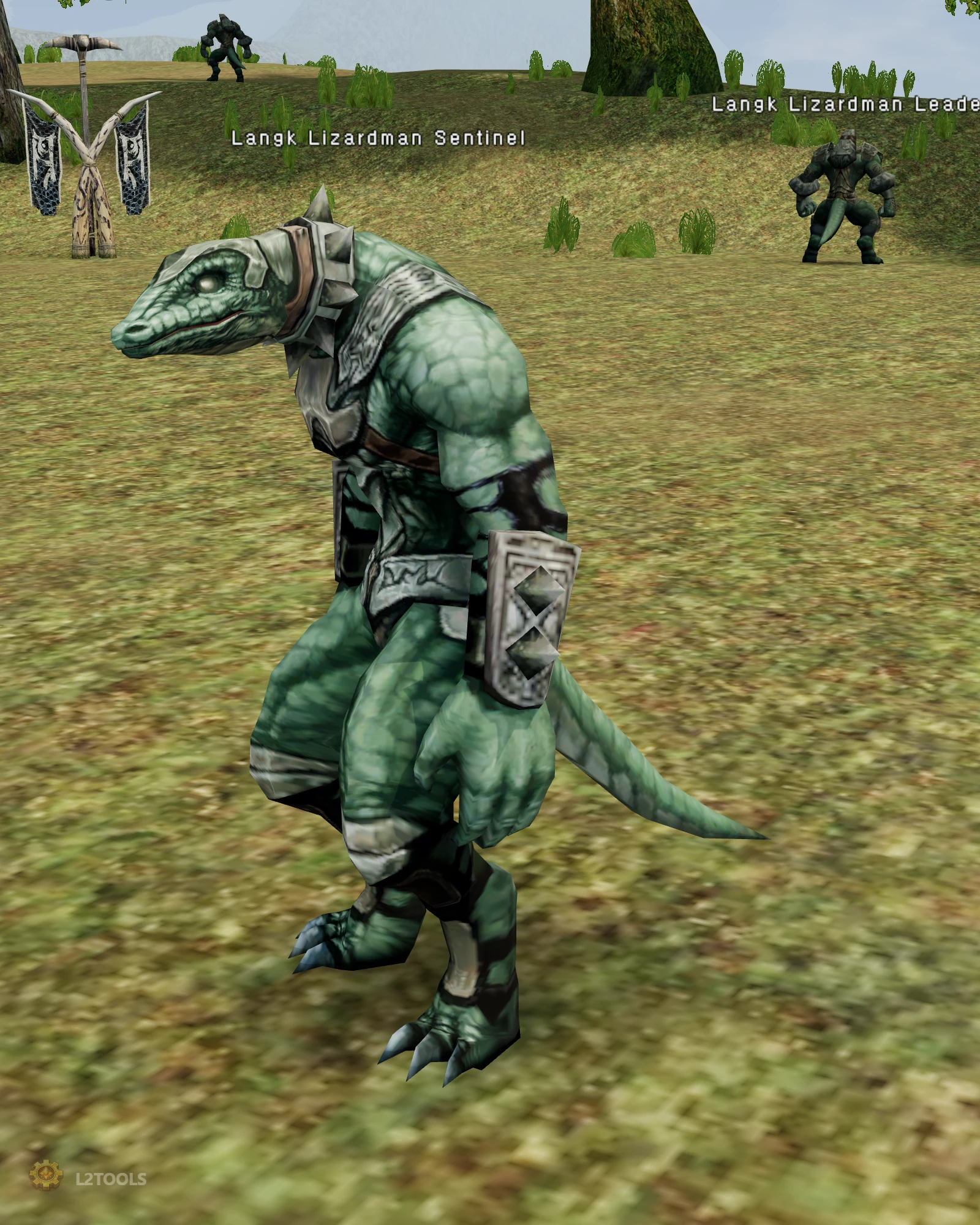 Langk Lizardman Sentinel portrait