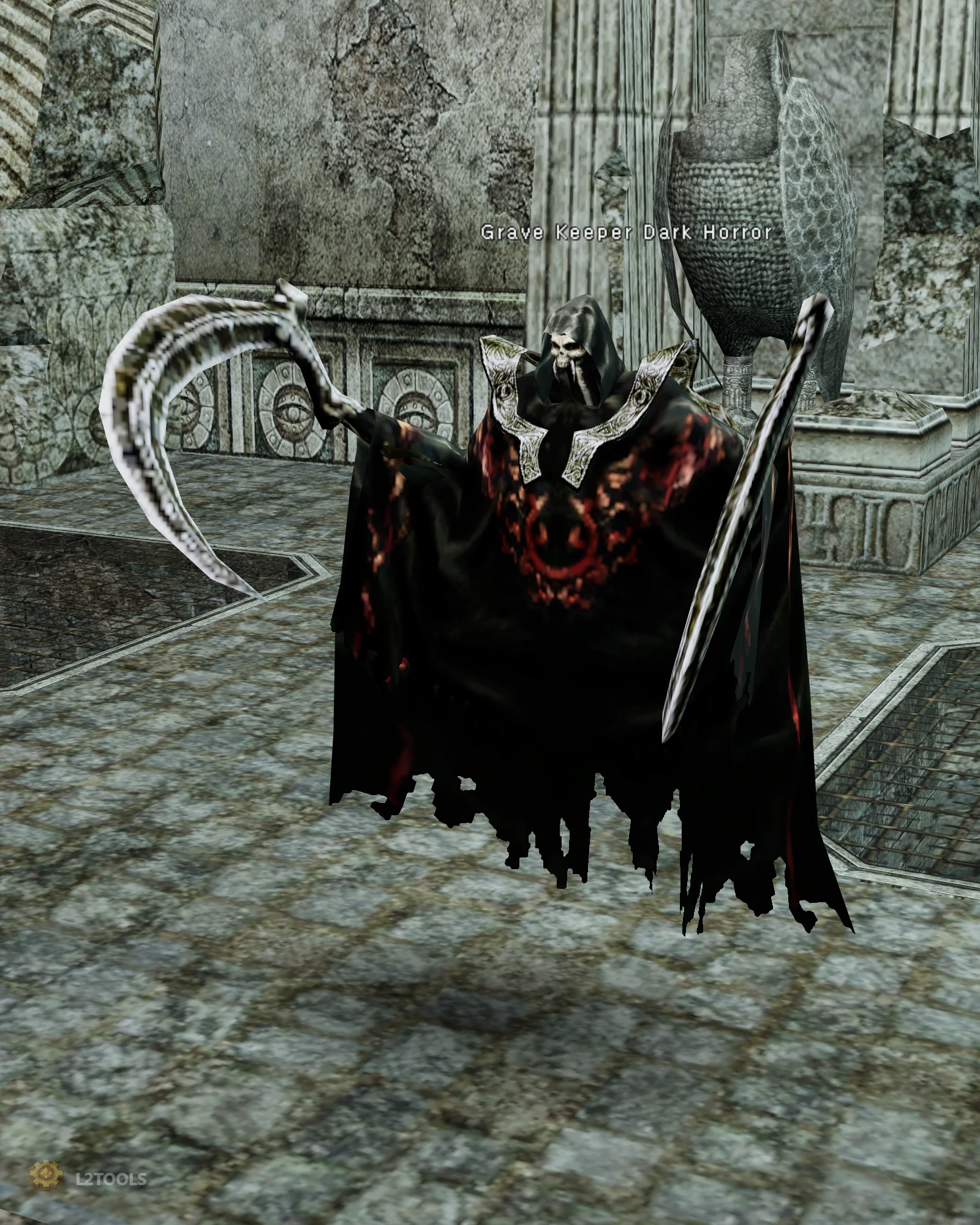 Grave Keeper Dark Horror portrait