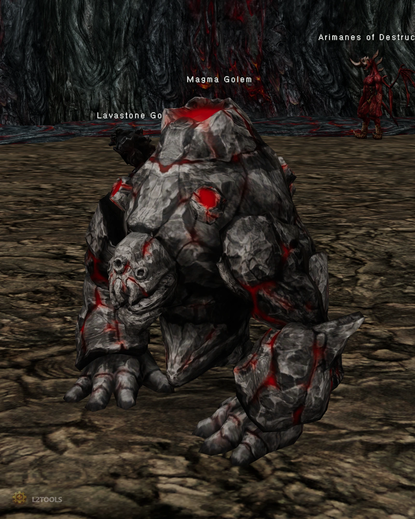 Magma Golem portrait