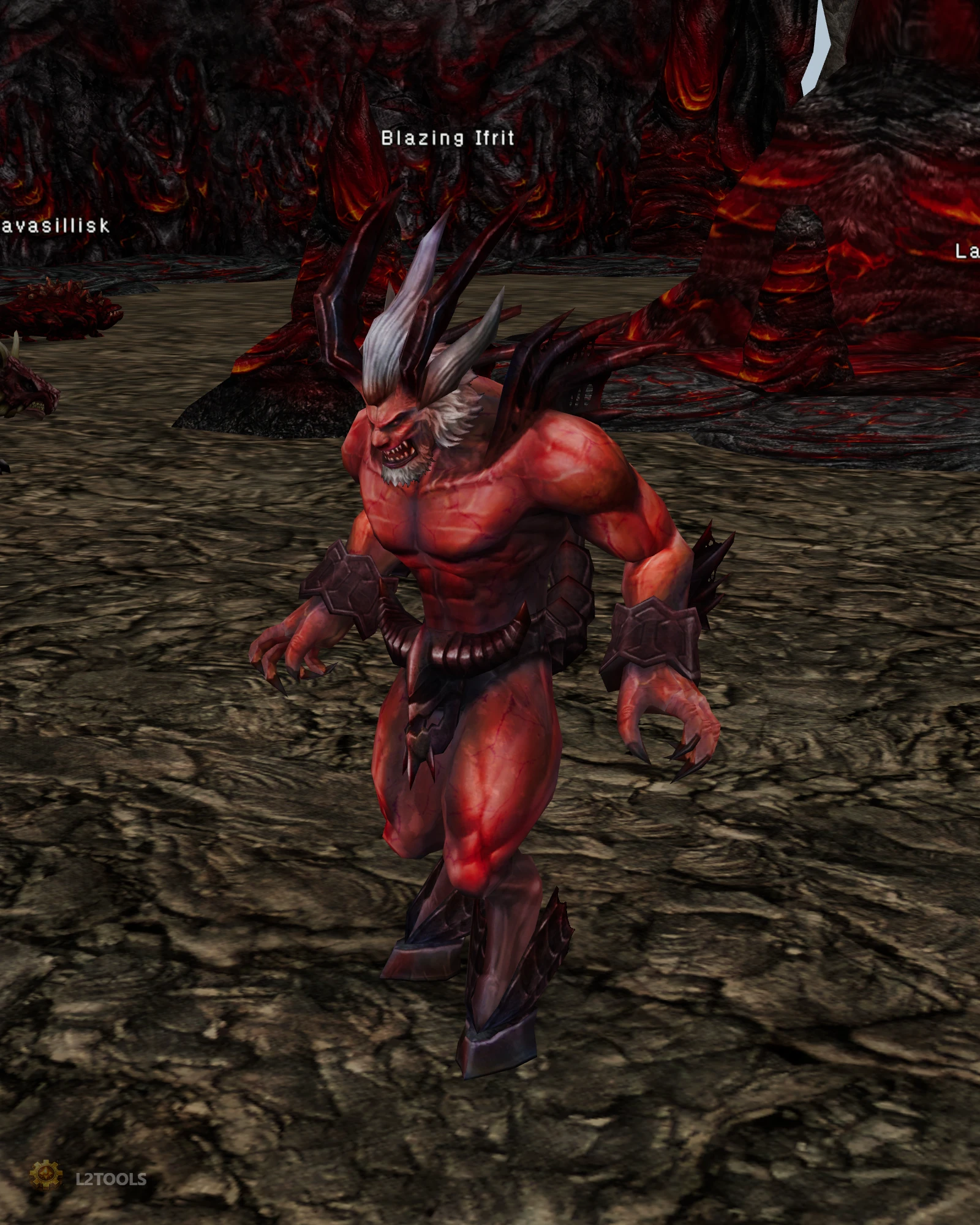 Blazing Ifrit portrait