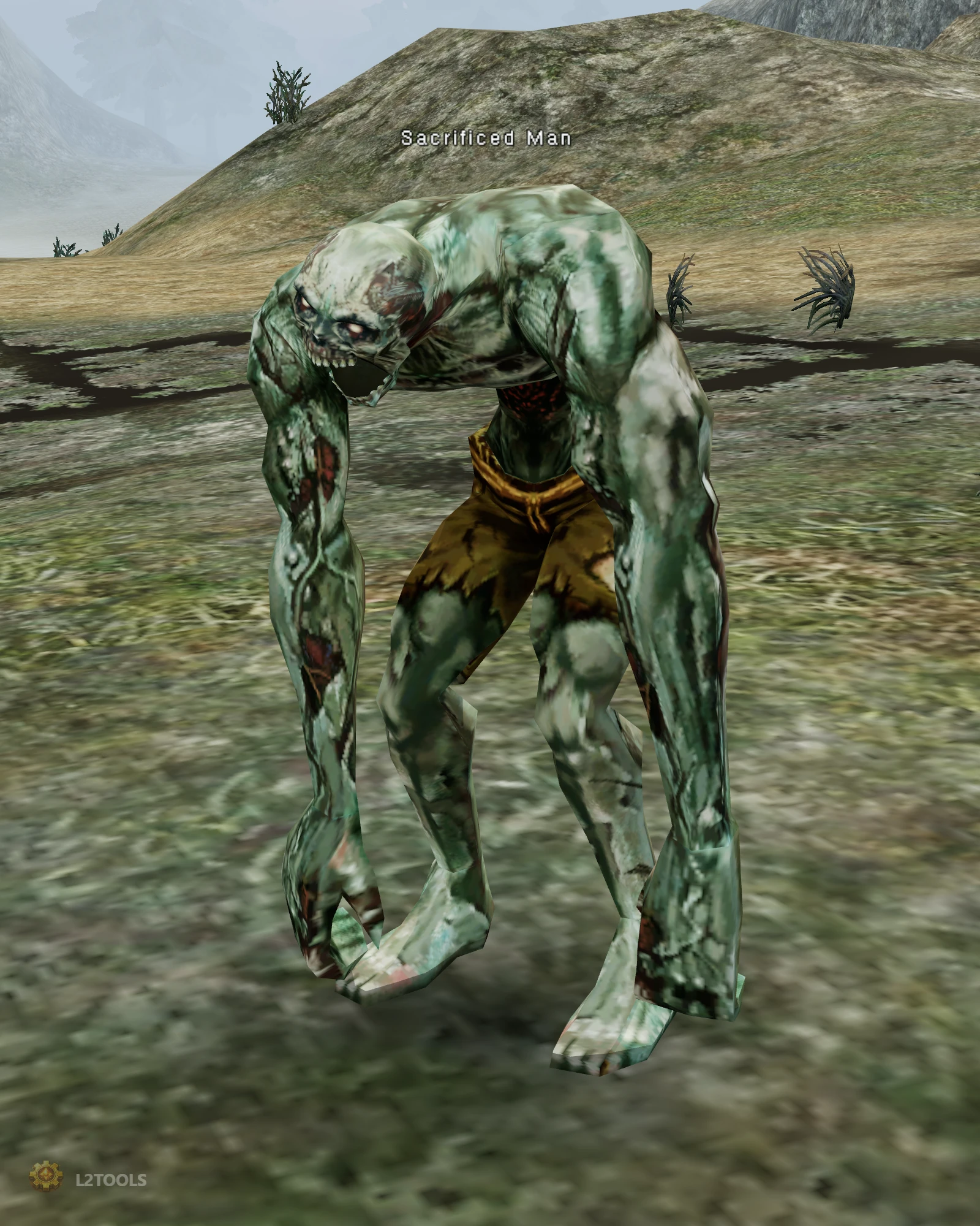 Sacrificed Man portrait