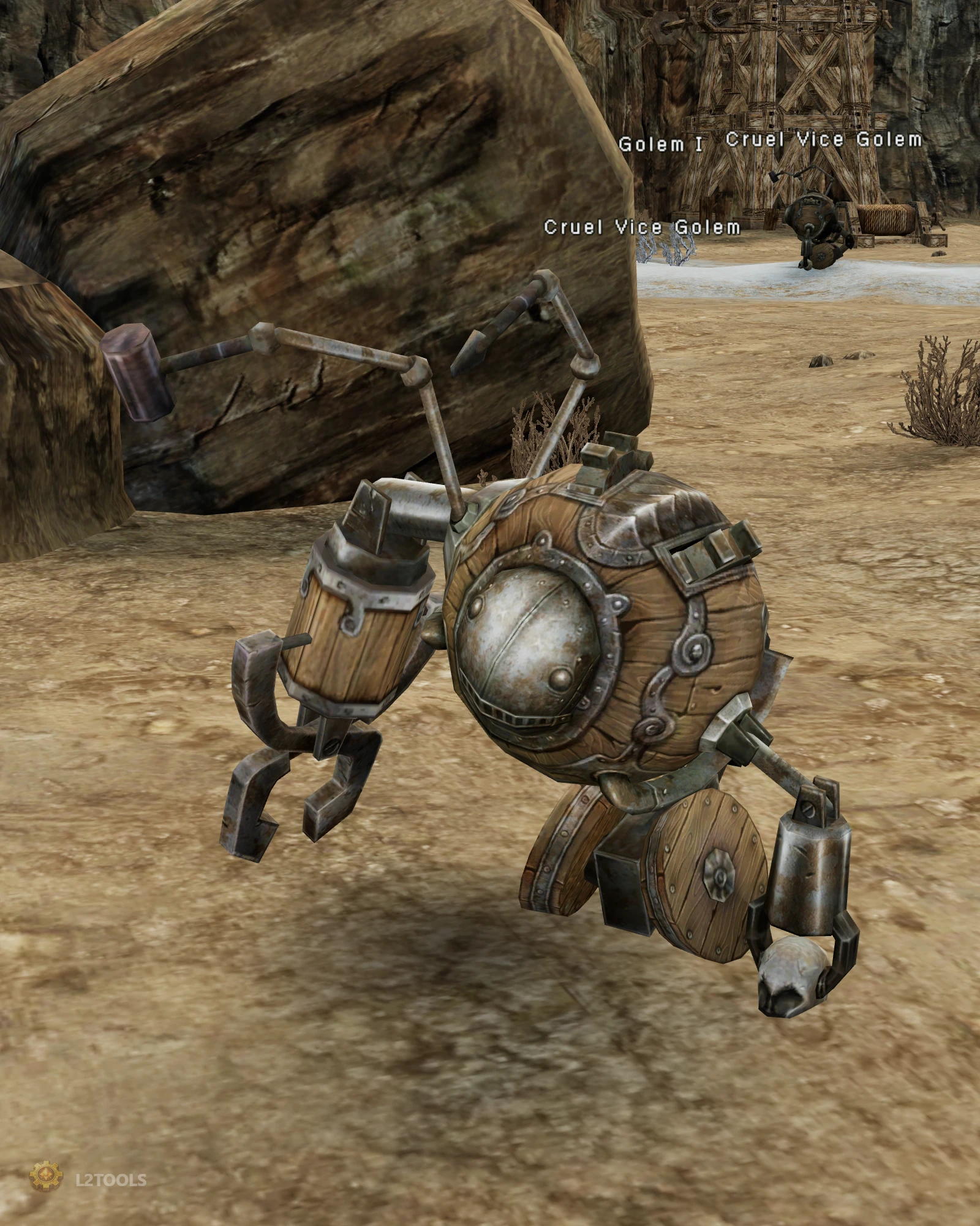 Cruel Vice Golem portrait