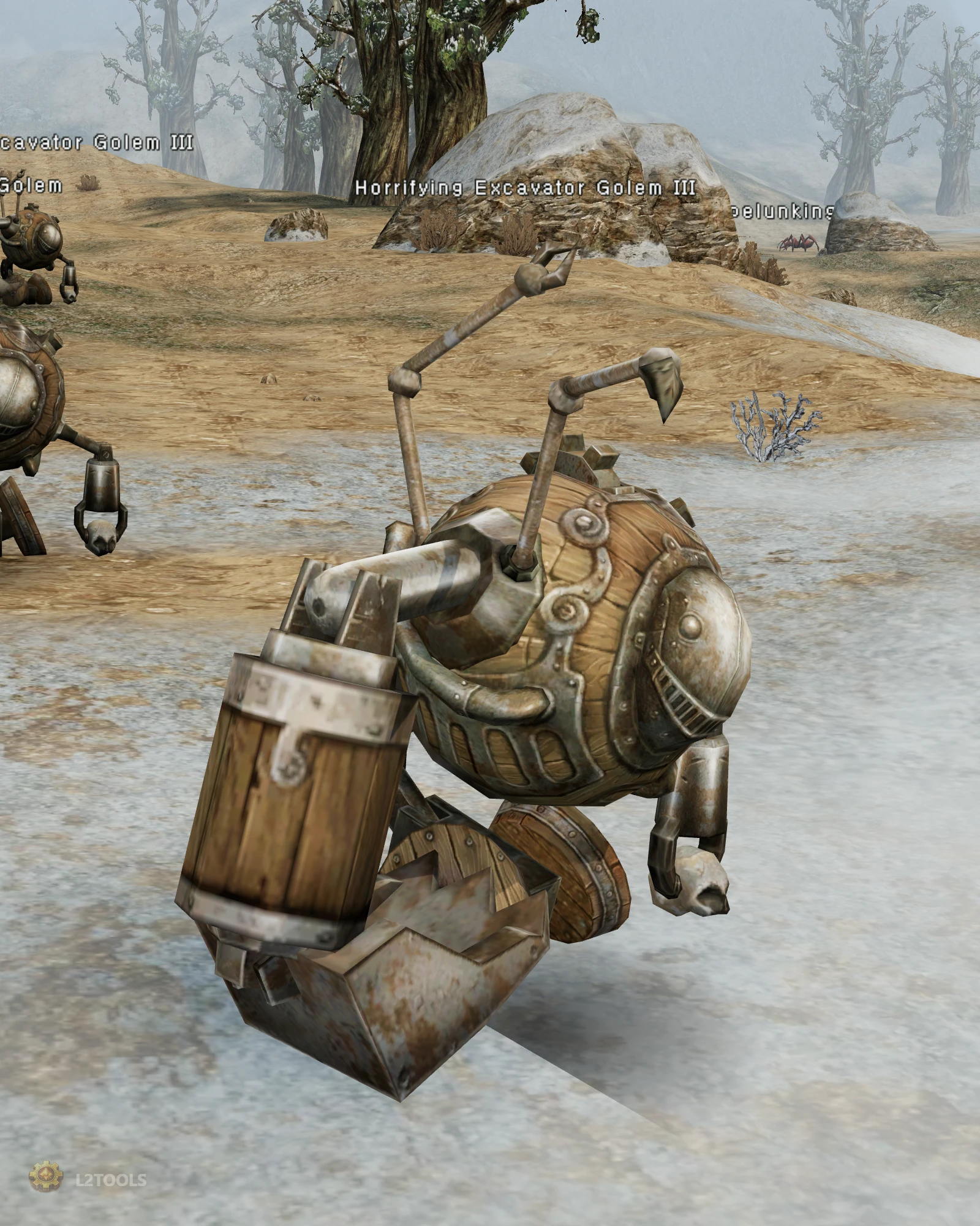 Horrifying Excavator Golem III portrait