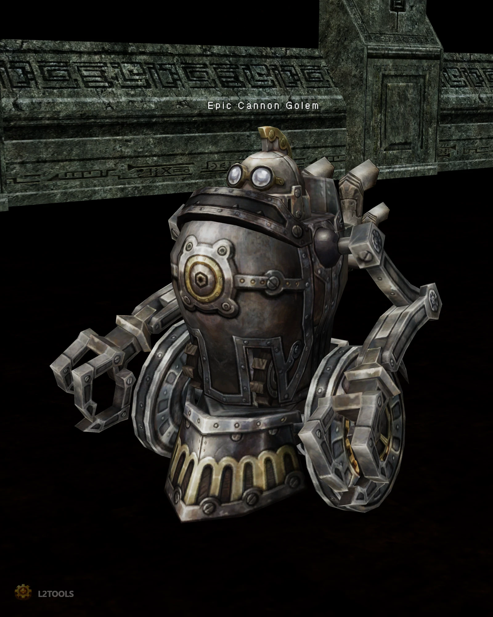 Epic Cannon Golem portrait