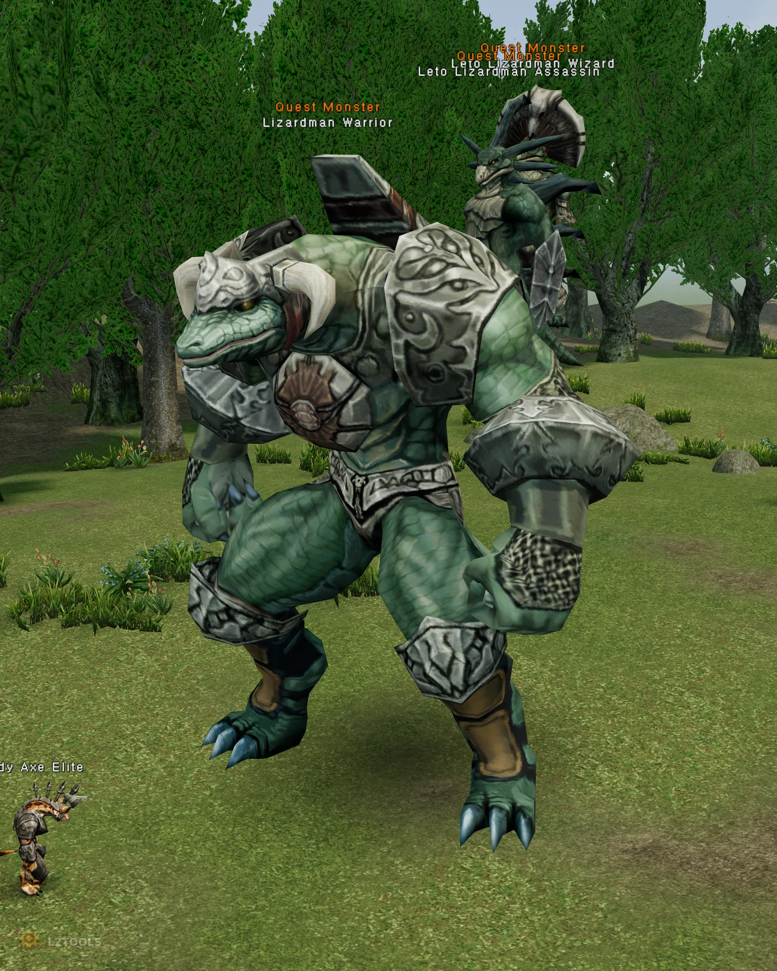 Lizardman Warrior portrait
