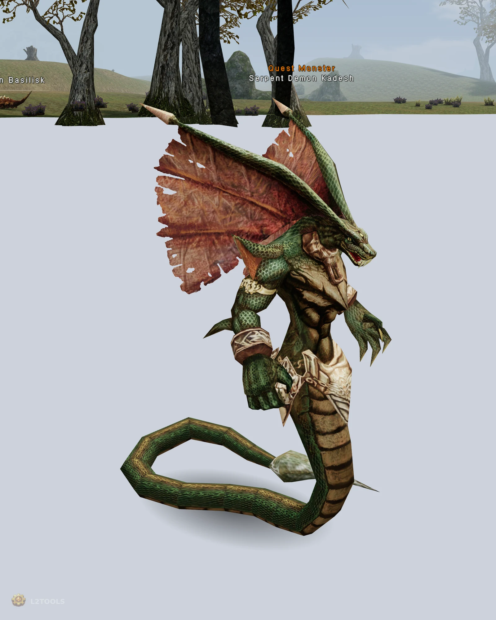 Serpent Demon Kadesh portrait
