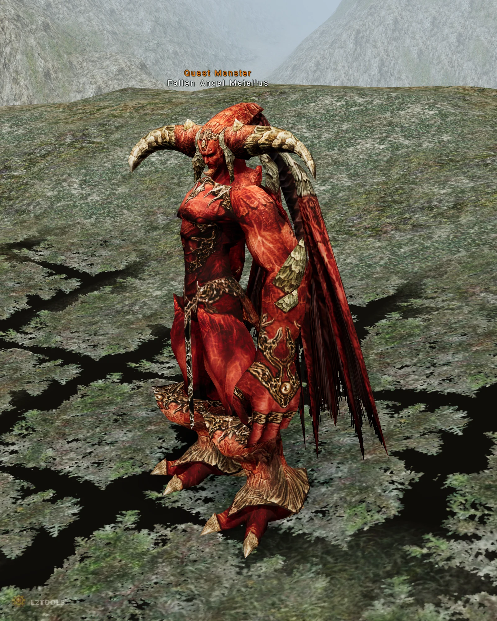 Fallen Angel Metellus portrait