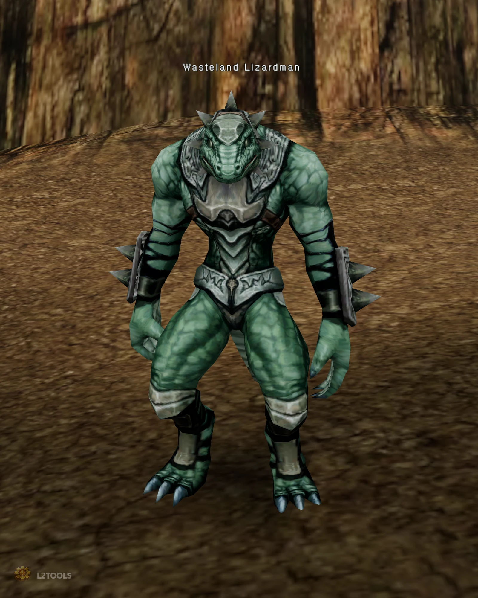 Wasteland Lizardman portrait