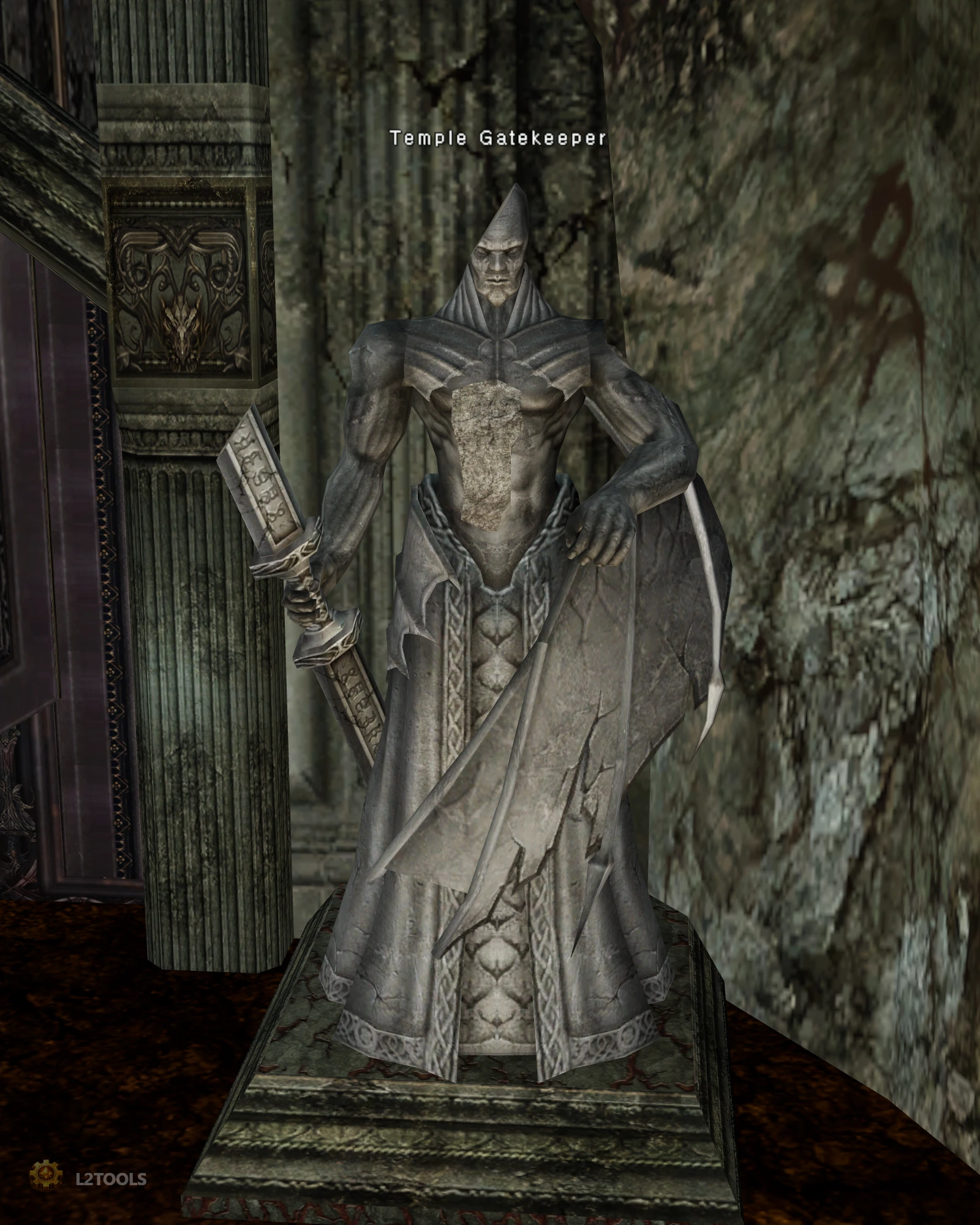 Temple Gatekeeper portrait