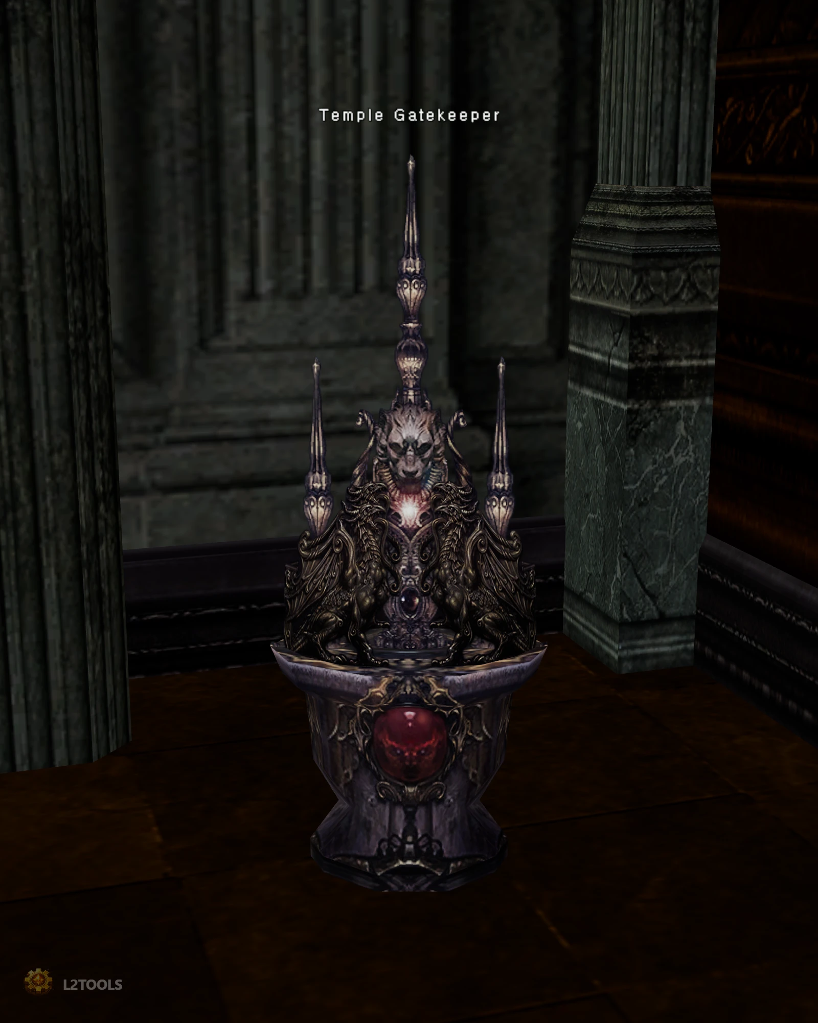 Temple Gatekeeper portrait