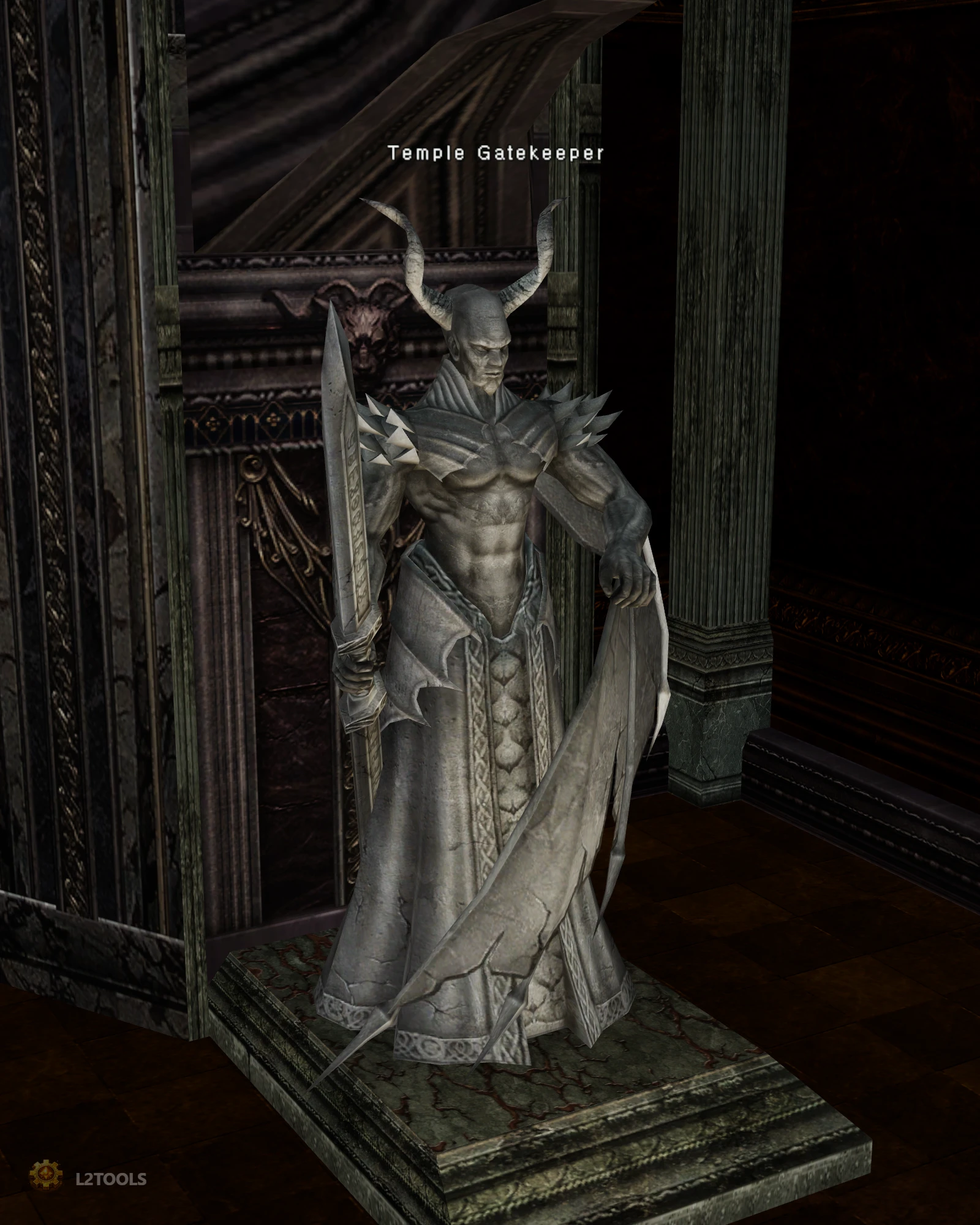 Temple Gatekeeper portrait