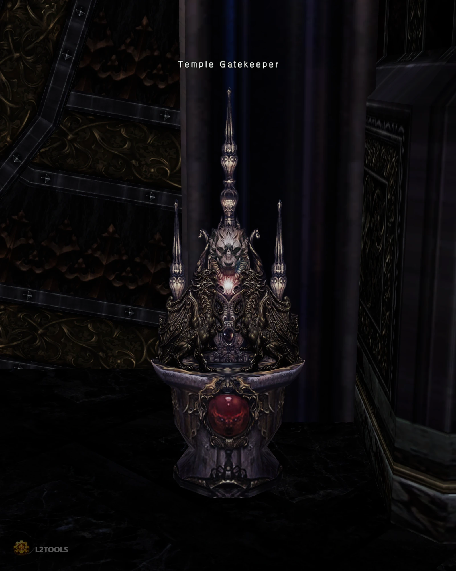 Temple Gatekeeper portrait