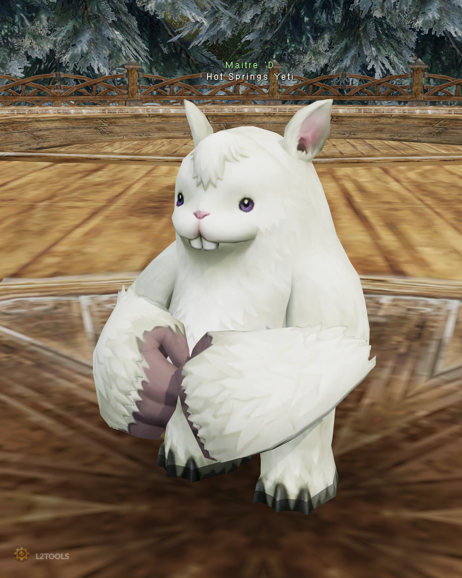 Hot Springs Yeti portrait