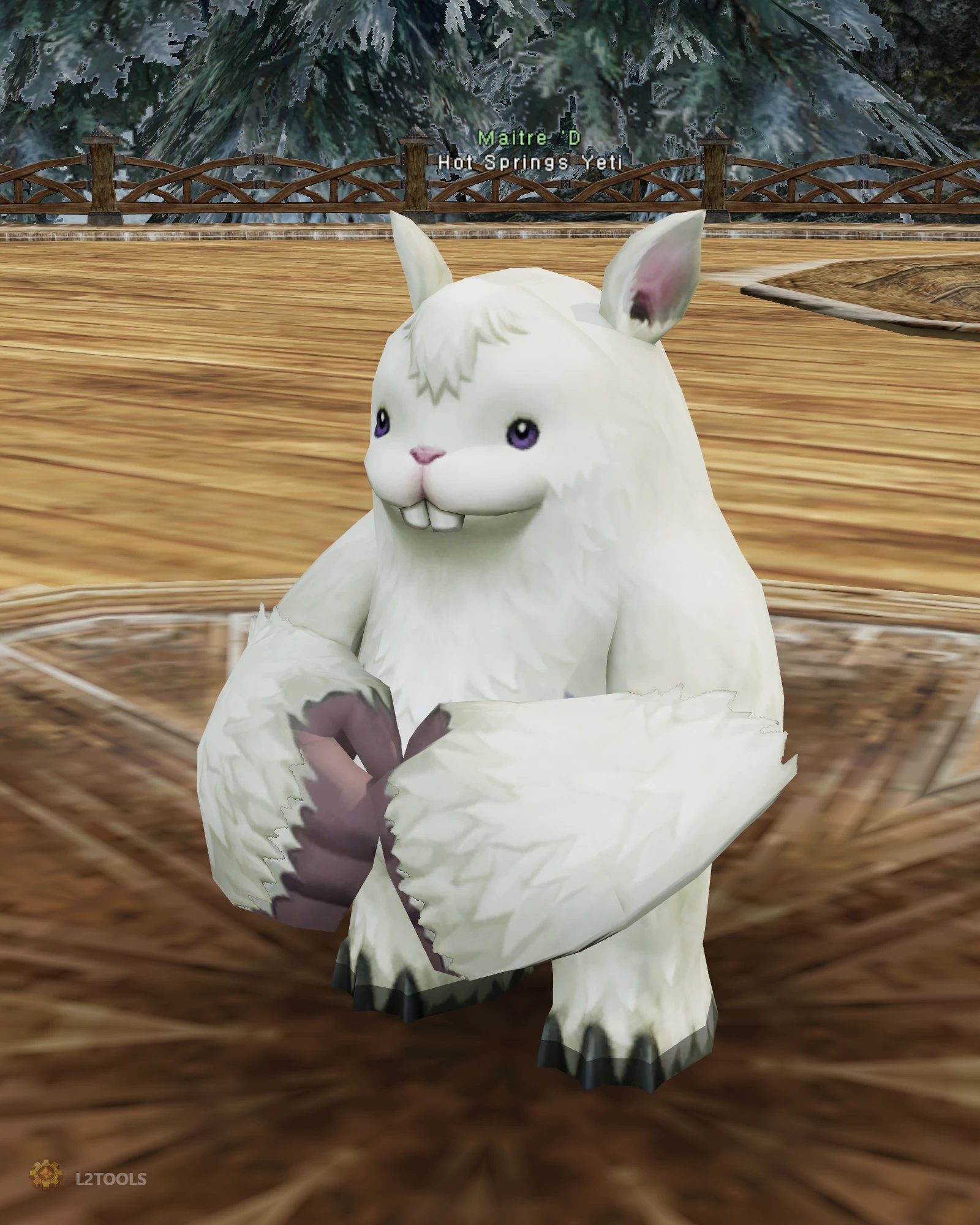 Hot Springs Yeti portrait